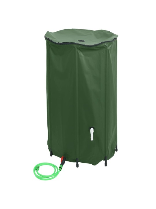 Taitettava vesisäiliö hanalla 100 l PVC