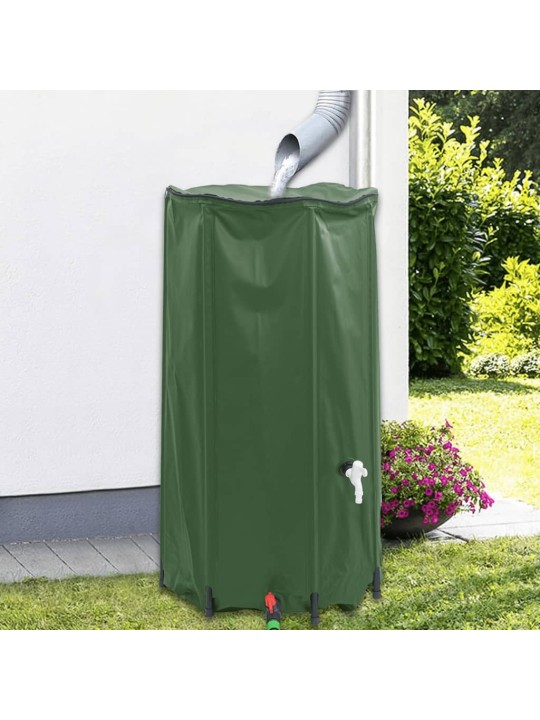 Taitettava vesisäiliö hanalla 100 l PVC