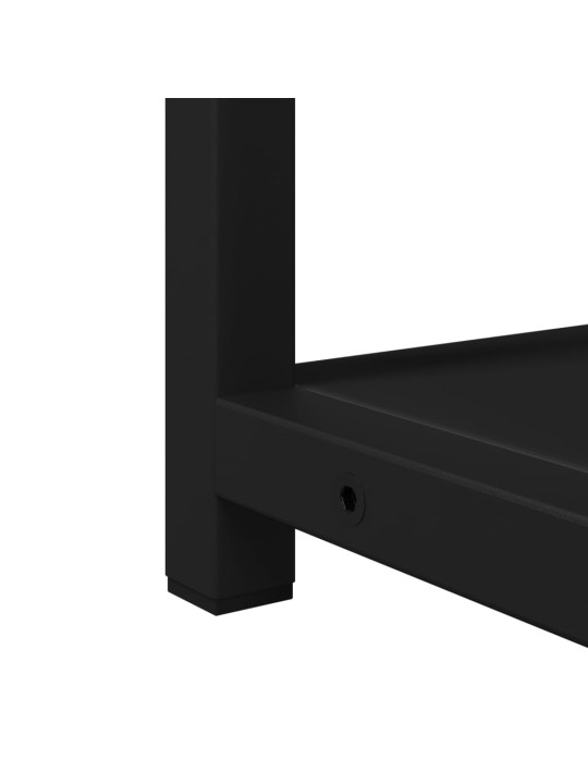 Kylpyhuoneen peilikaappi musta 60x16x60 cm tekninen puu