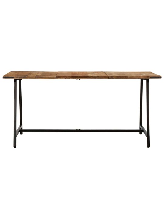 Ruokapöytä 160x80x75 cm täysi mangopuu