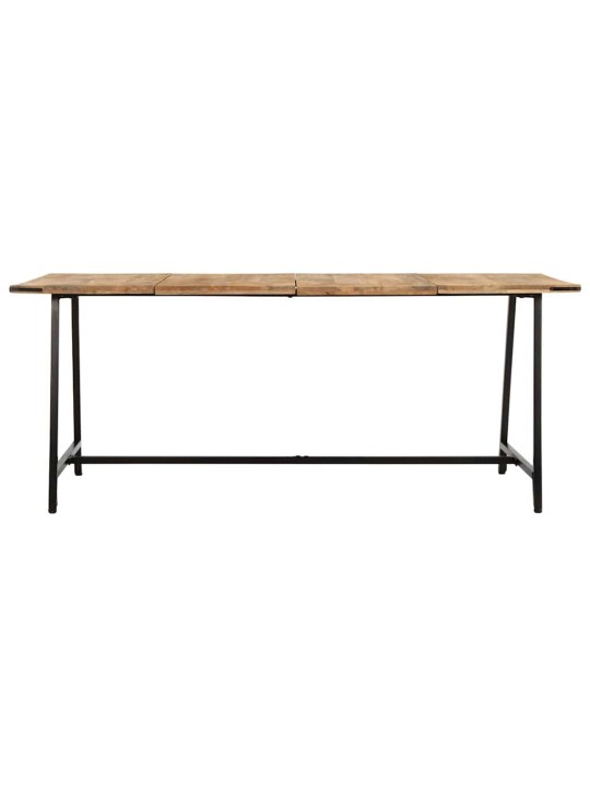 Ruokapöytä 180x90x75 cm täysi mangopuu