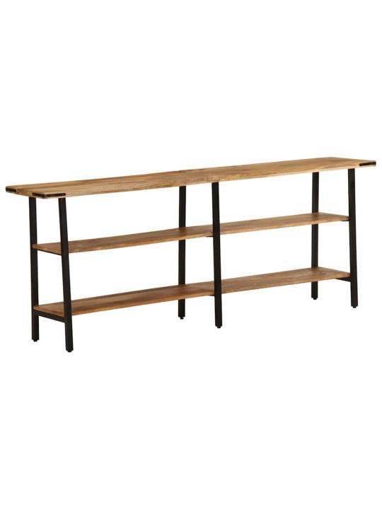 konsolipöytä 180x35x70 cm massiivipuu mango