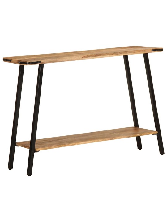 Konsolipöytä 110x30x75 cm täysi mangopuu