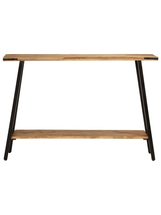 Konsolipöytä 110x30x75 cm täysi mangopuu