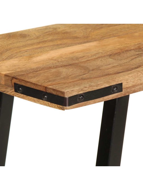 Konsolipöytä 110x30x75 cm täysi mangopuu