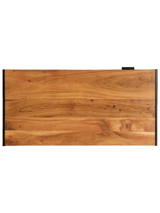 Sohvapöytä 110x55x40 cm täysi akasiapuu
