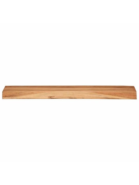 seinähyllyt 2 kpl 60x20x3,5 cm massiivipuu akaasia