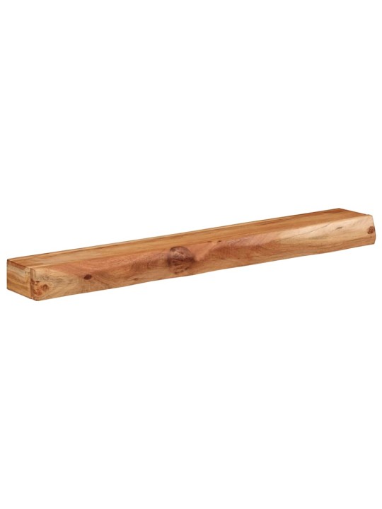 seinähyllyt 2 kpl 100x17x8 cm massiivipuu akaasia