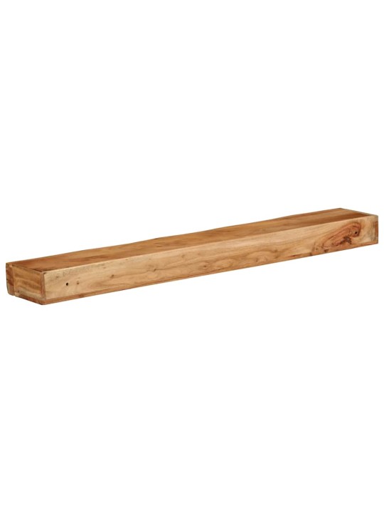 seinähyllyt 2 kpl 100x17x8 cm massiivipuu akaasia