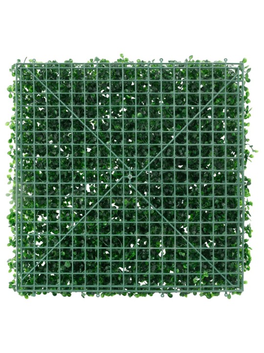 Keinotekoinen pensasaita 6 kpl vihreä 50x50 cm