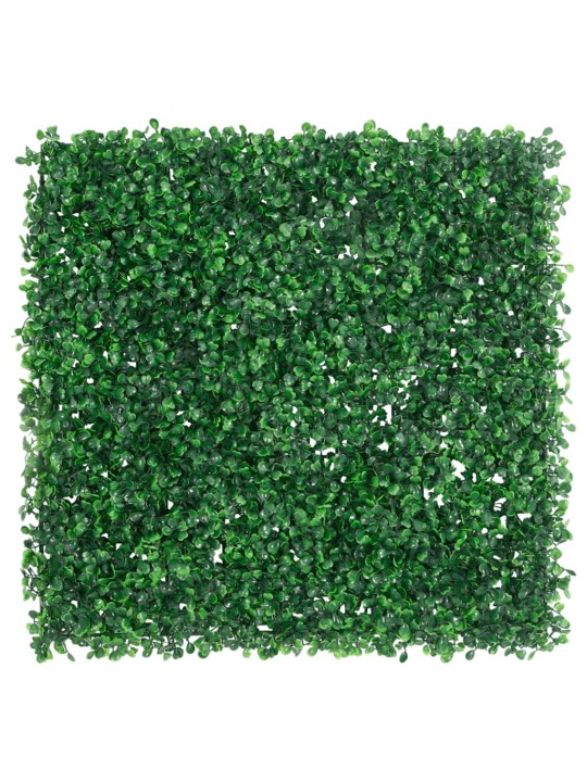 Keinotekoinen pensasaita 24 kpl vihreä 50x50 cm