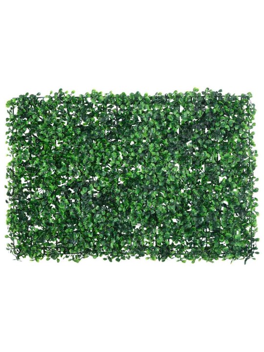  keinotekoinen pensasaita 6 kpl vihreä 40x60 cm