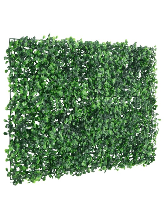  keinotekoinen pensasaita 6 kpl vihreä 40x60 cm