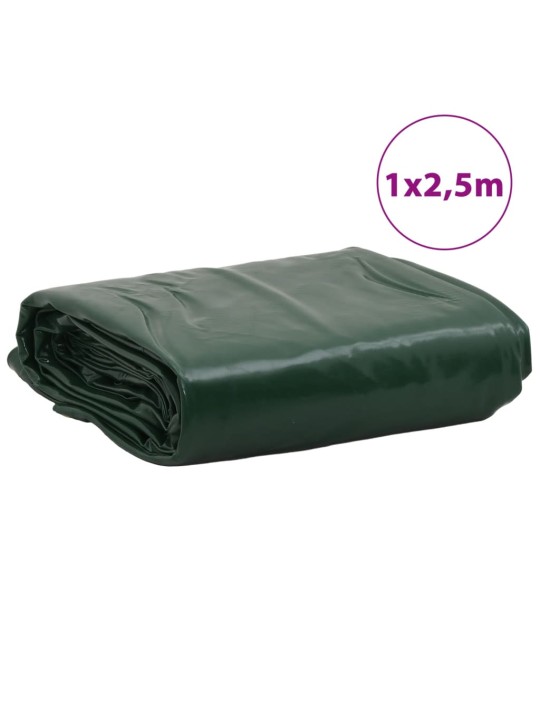 Pressu vihreä 1x2,5 m 650 g/m²