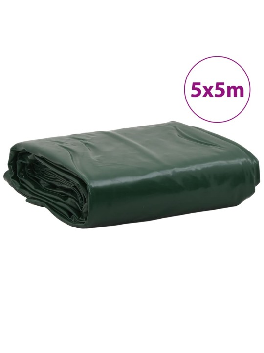 Pressu vihreä 5x5 m 650 g/m²