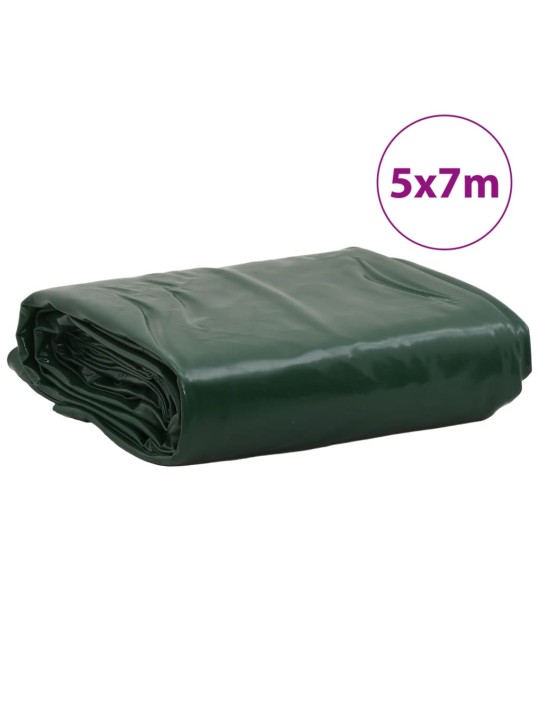 Pressu vihreä 5x7 m 650 g/m²