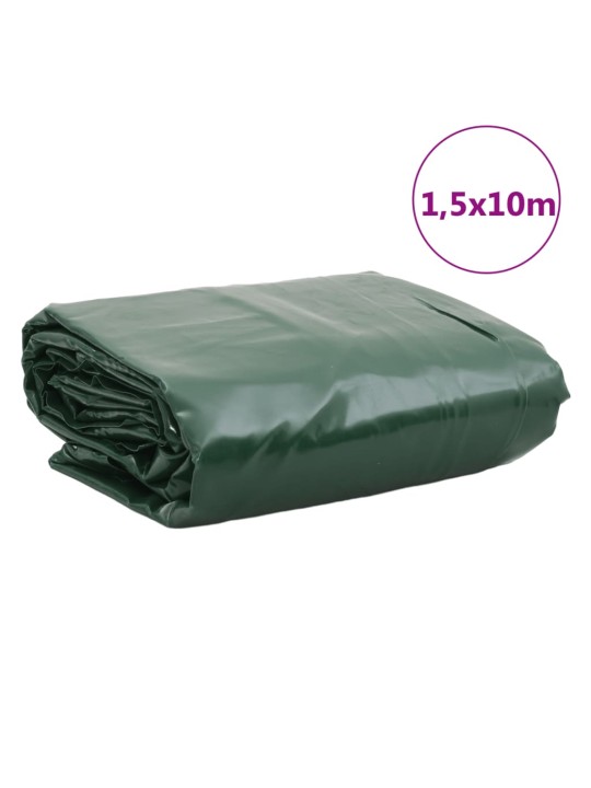 Pressu vihreä 1,5x10 m 650 g/m²