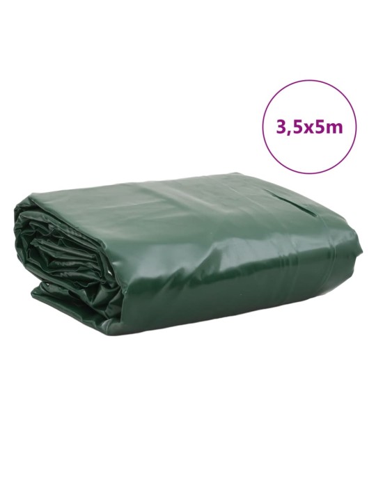 Pressu vihreä 3,5x5 m 650 g/m²