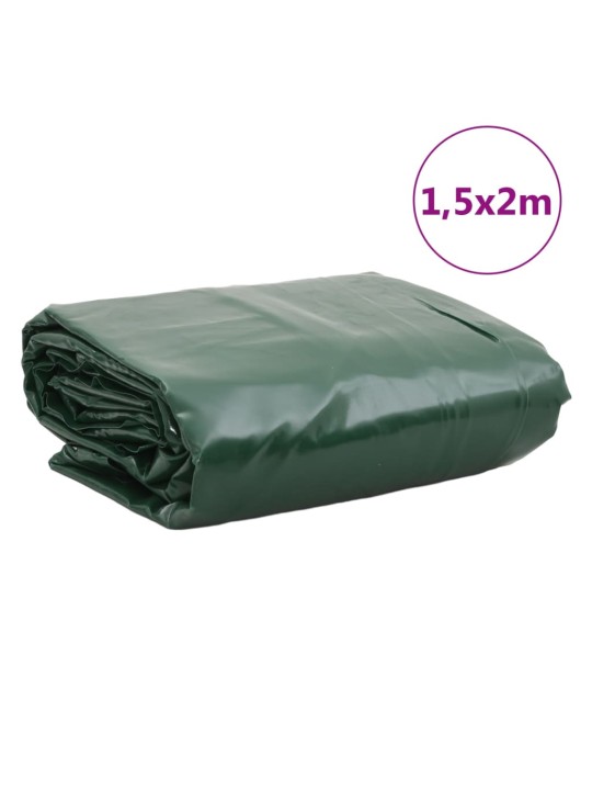 Pressu vihreä 1,5x2 m 650 g/m²