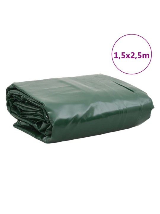 Pressu vihreä 1,5x2,5 m 650 g/m²