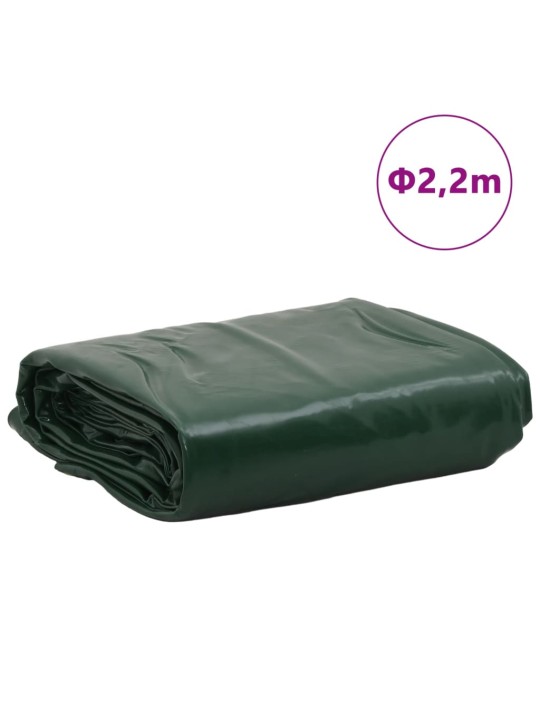 Pressu vihreä Ø 2,2 m 650 g/m²