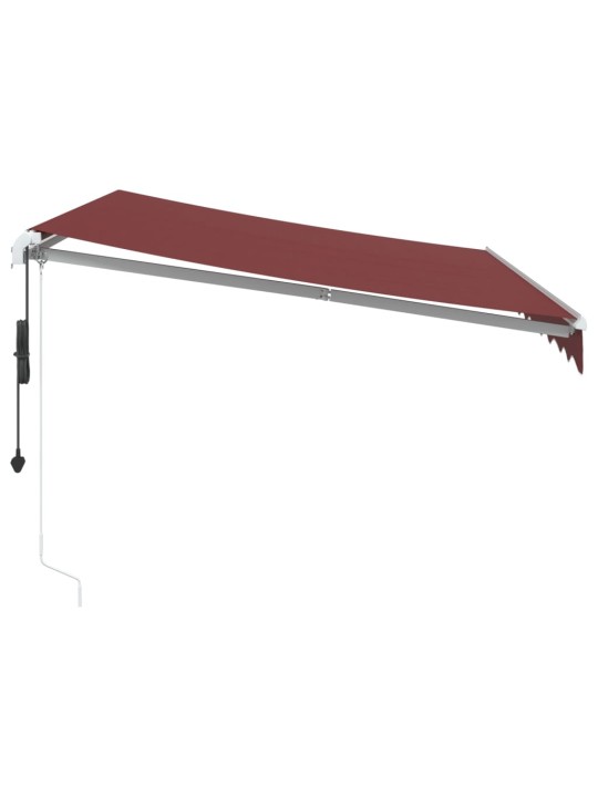 Automaattimarkiisi viininpunainen 300x250 cm