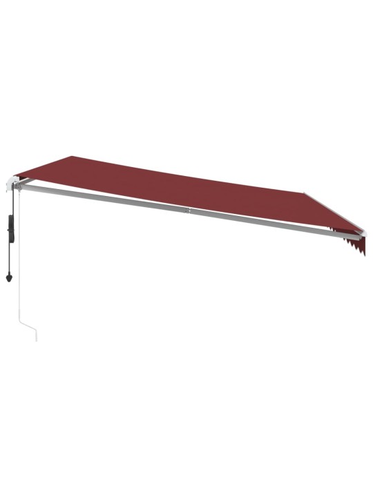 Automaattimarkiisi viininpunainen 450x350 cm
