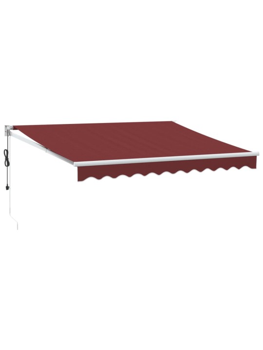 Automaattimarkiisi viininpunainen 300x250 cm