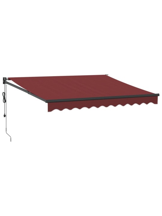 Automaattimarkiisi viininpunainen 300x250 cm