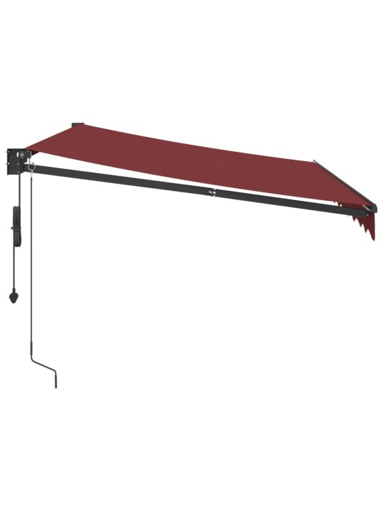 Automaattimarkiisi viininpunainen 300x250 cm