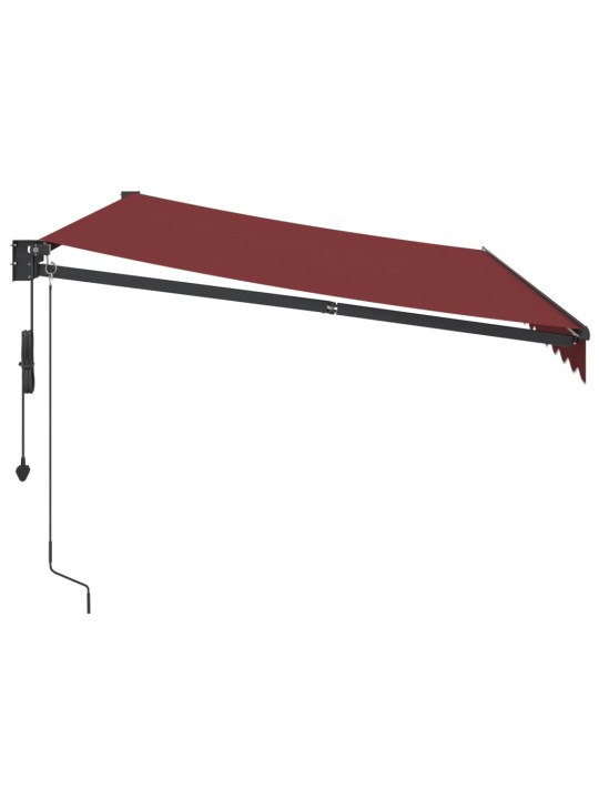 Automaattimarkiisi viininpunainen 350x250 cm