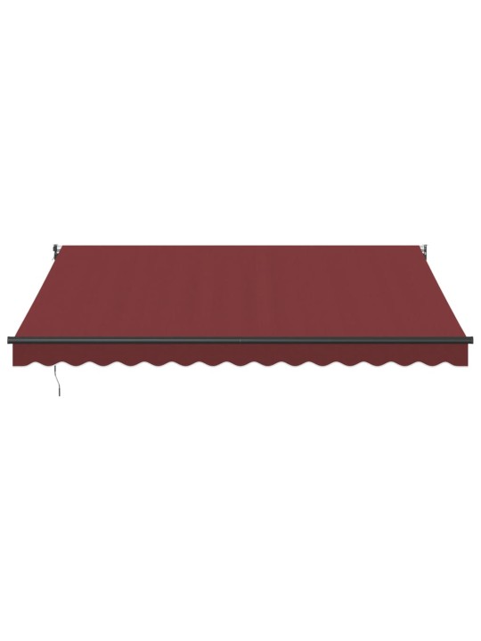Automaattimarkiisi viininpunainen 400x300 cm