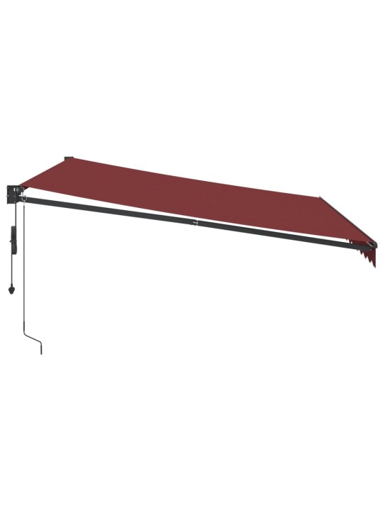 Automaattimarkiisi viininpunainen 400x300 cm