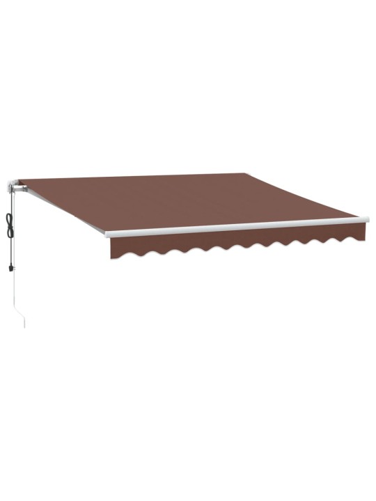 Automaattimarkiisi ruskea 300x250 cm