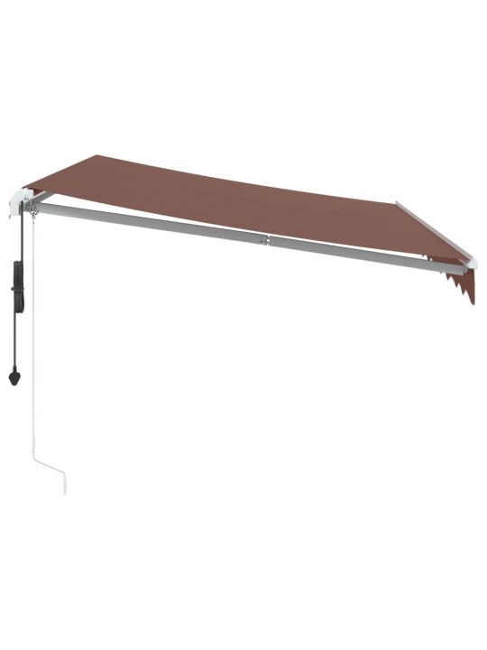 Automaattimarkiisi ruskea 300x250 cm