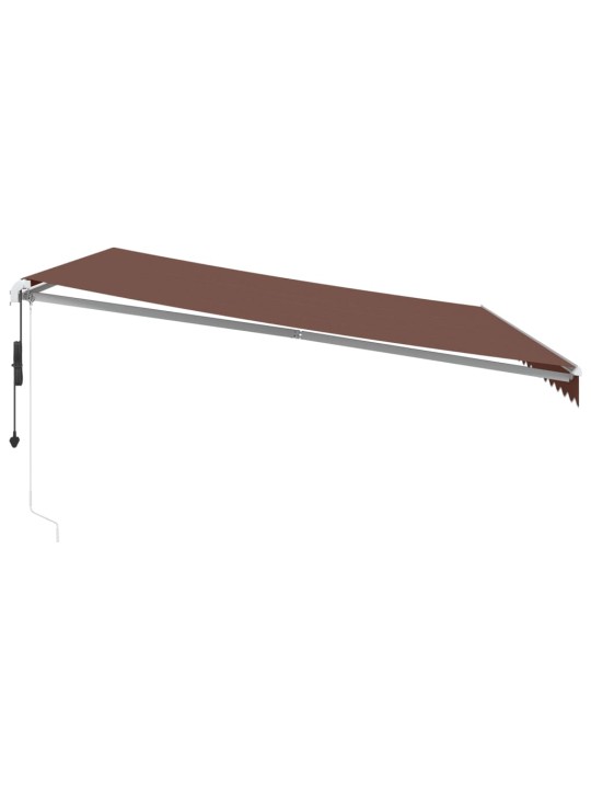 Automaattimarkiisi ruskea 450x350 cm