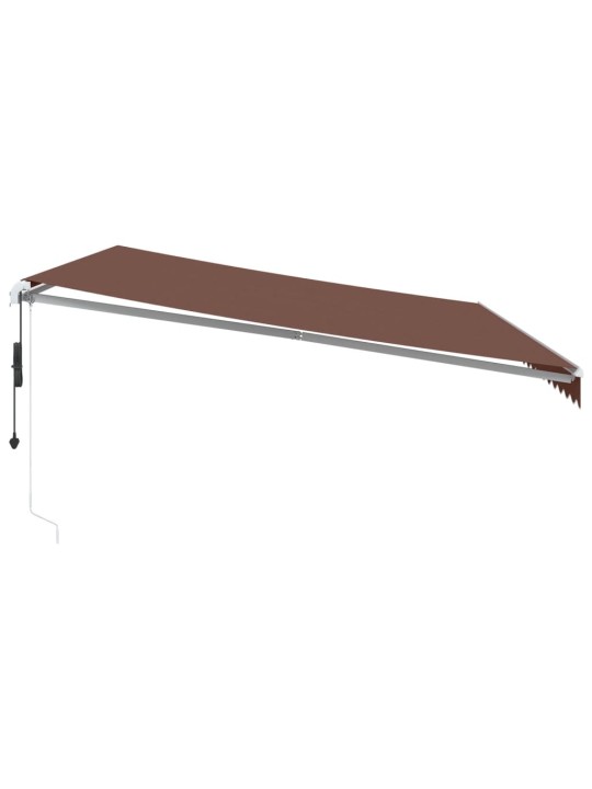 Automaattimarkiisi ruskea 500x350 cm