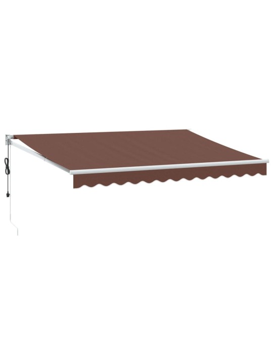 Automaattimarkiisi ruskea 350x250 cm