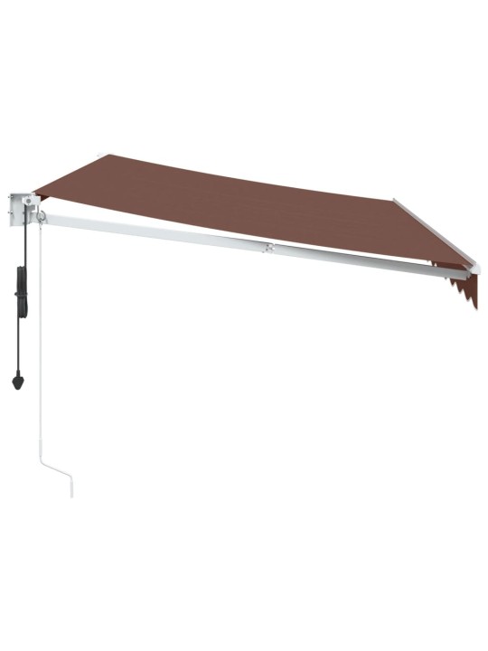 Automaattimarkiisi ruskea 350x250 cm