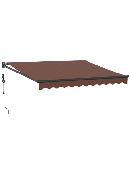 Automaattimarkiisi ruskea 300x250 cm