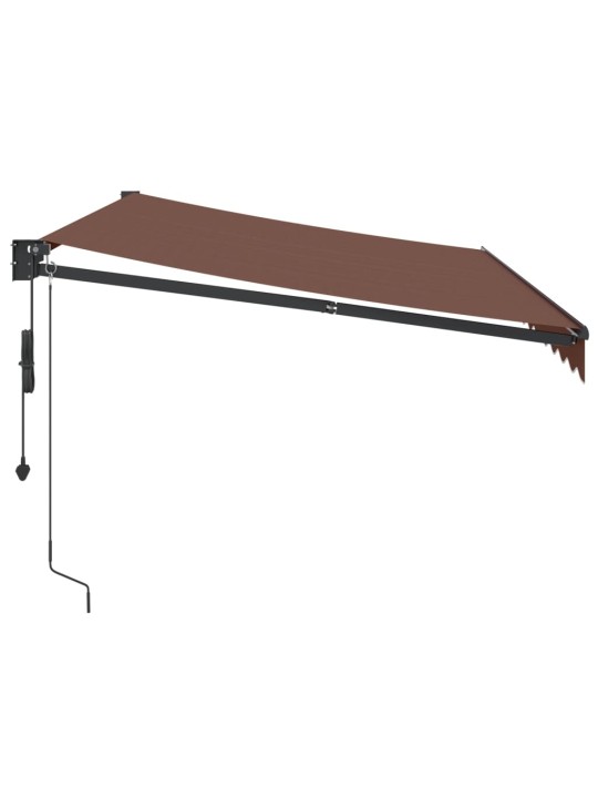 Automaattimarkiisi ruskea 350x250 cm