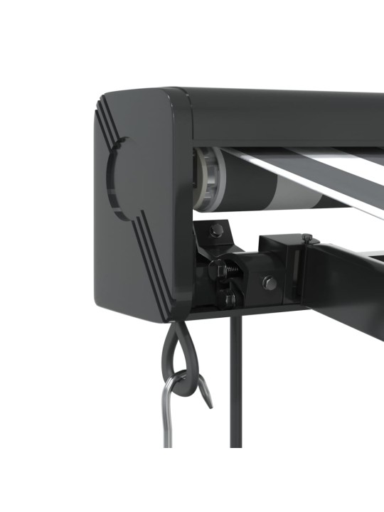 Kelattava markiisi antrasiitti/valk. 3x2,5 m kangas/alumiini