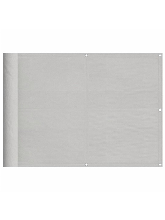 Parvekkeen suoja v.harmaa 75x1000 cm 100% oxford polyesteri