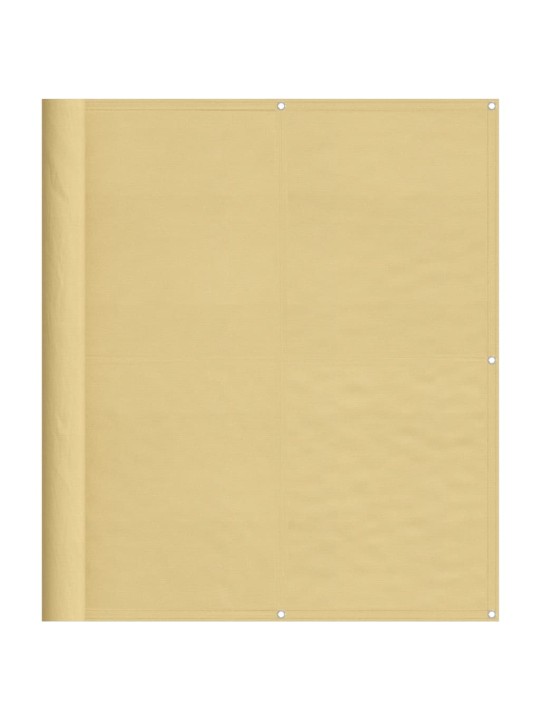 Parvekesuoja hiekka 120x700 cm 100% polyesteri oxford kangas