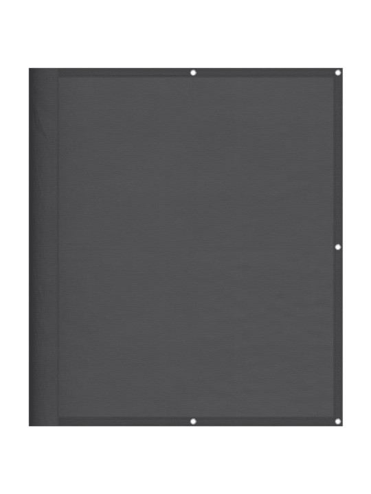 Parvekesuoja antrasiitti 120x700 cm 100% oxford polyesteri