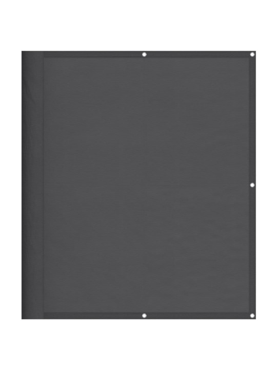 Parvekesuoja antrasiitti 120x1000 cm 100% oxford polyesteri