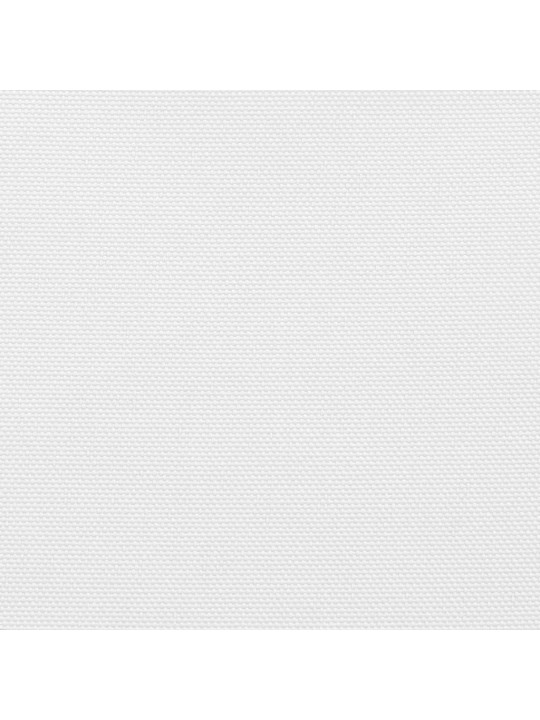 Parvekesuoja valkoinen 90x700 cm 100% oxford polyesteri