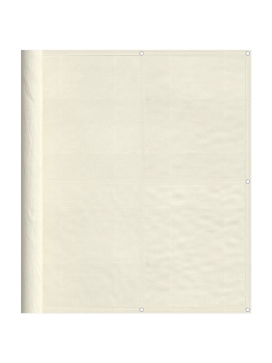 Parvekesuoja kerma 120x800 cm 100% oxford polyesteri