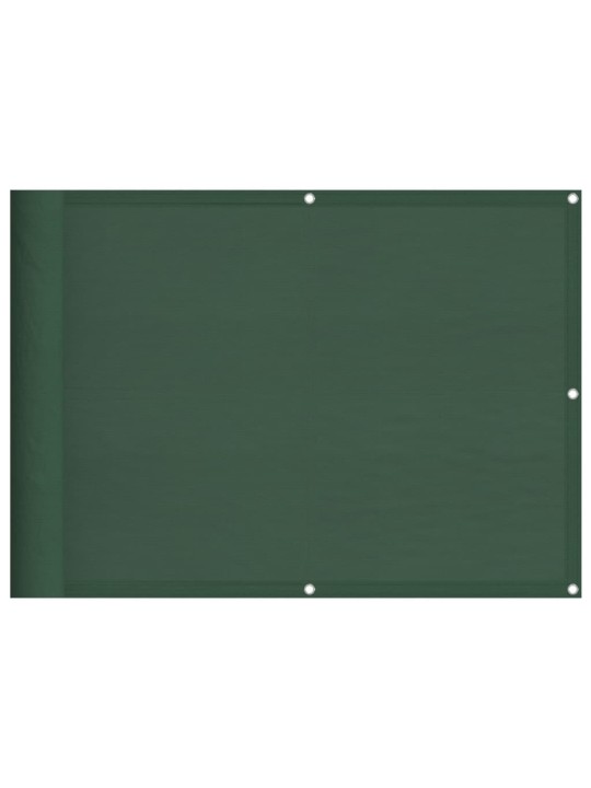 Parvekkeen tummanvihreä 75x1000cm 100% polyesteri oxford kangas