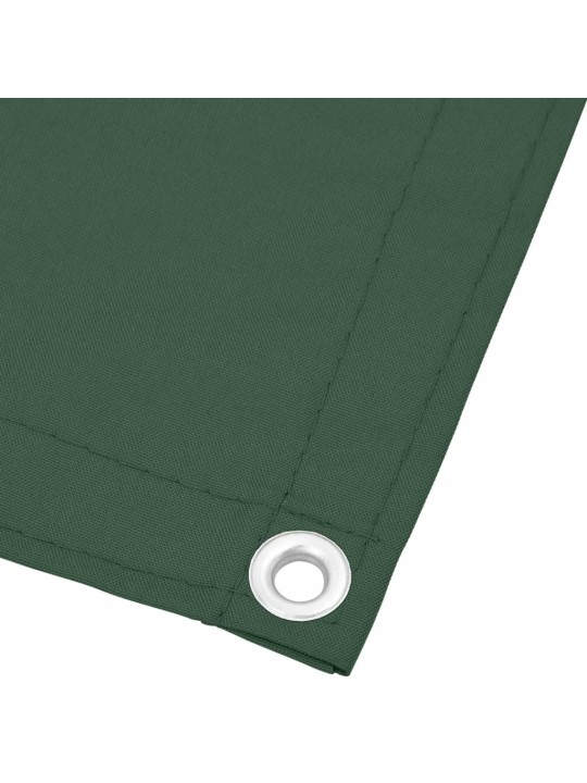 Parvekkeen tummanvihreä 75x1000cm 100% polyesteri oxford kangas